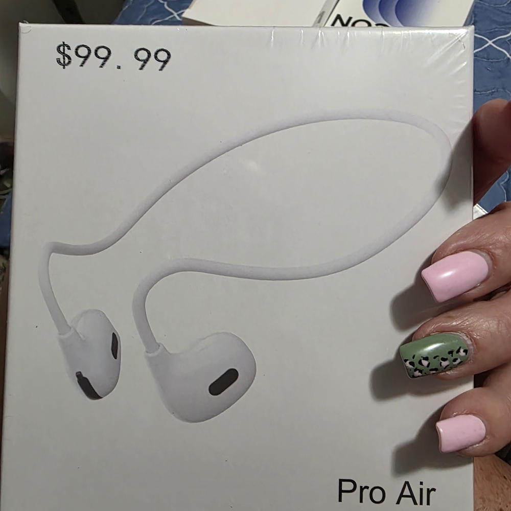 New In Box. Wireless Neckband Earbuds in White